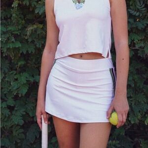 Smith & Quinn Pickleball Skort with Striped Sides